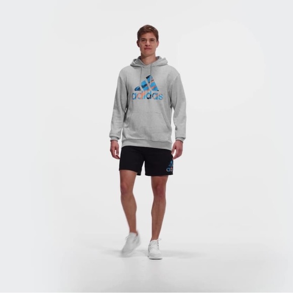 Adidas Essentials French Terry Camo-Print Hoodie - Picture 5 of 5